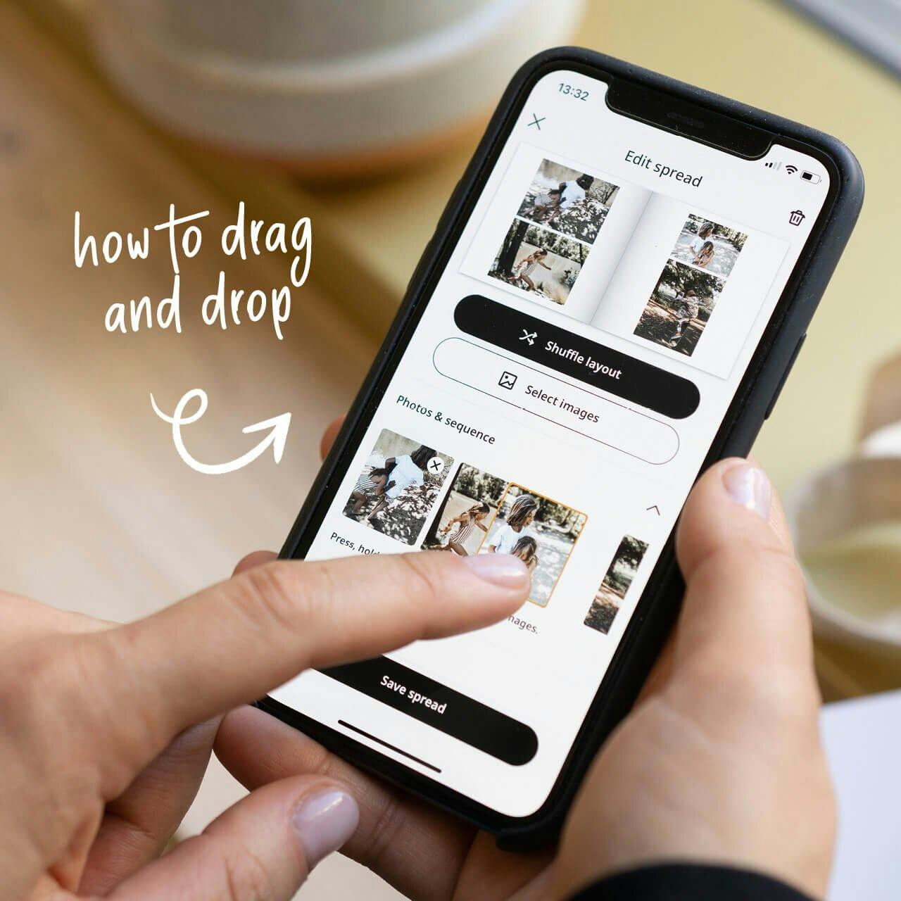 Så här gör du: Drag and drop image